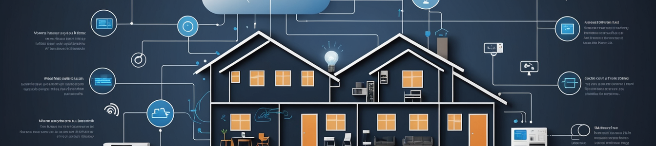 Imagen generada por IA para: Se intensifica la fragmentación del hogar inteligente: implicaciones de seguridad de las arquitecturas rivales