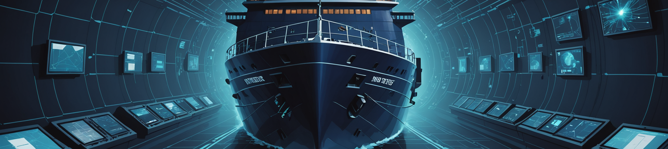 Imagen generada por IA para: Malware de control remoto en ferry italiano desata investigación internacional de espionaje