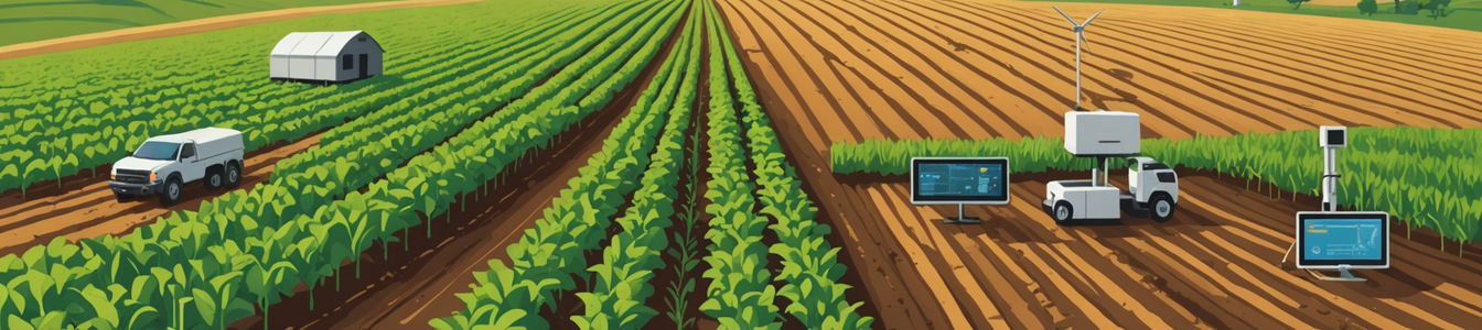 Imagen generada por IA para: La Cosecha de Datos de la Agricultura Inteligente: Los Sensores IoT Siembran Nuevos Riesgos en la Cadena Alimentaria