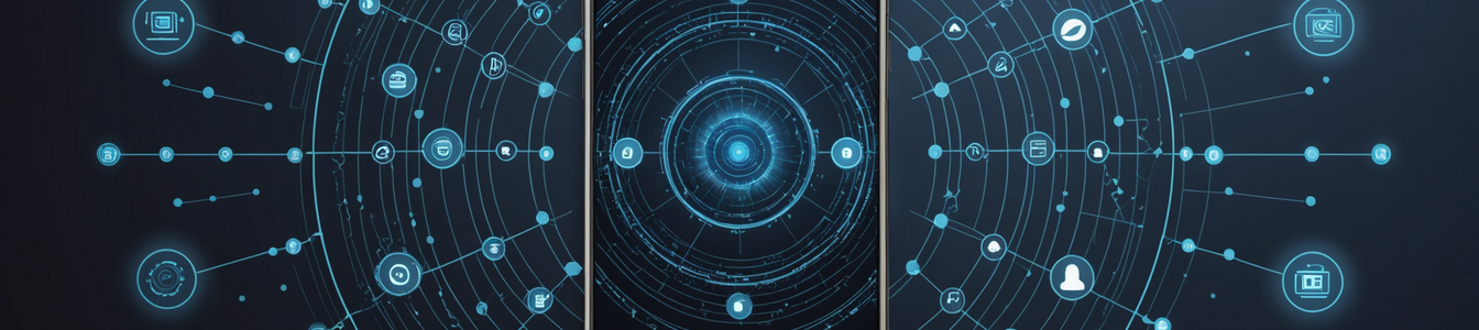 Imagen generada por IA para: Aplicaciones de uso obligatorio: Los riesgos de vigilancia en la migración digital forzada