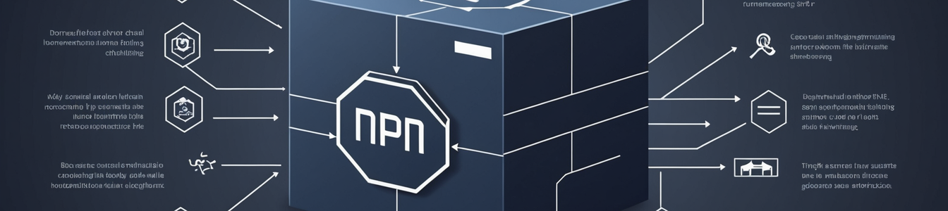 Imagen generada por IA para: Atacantes convierten paquetes npm en infraestructura de phishing