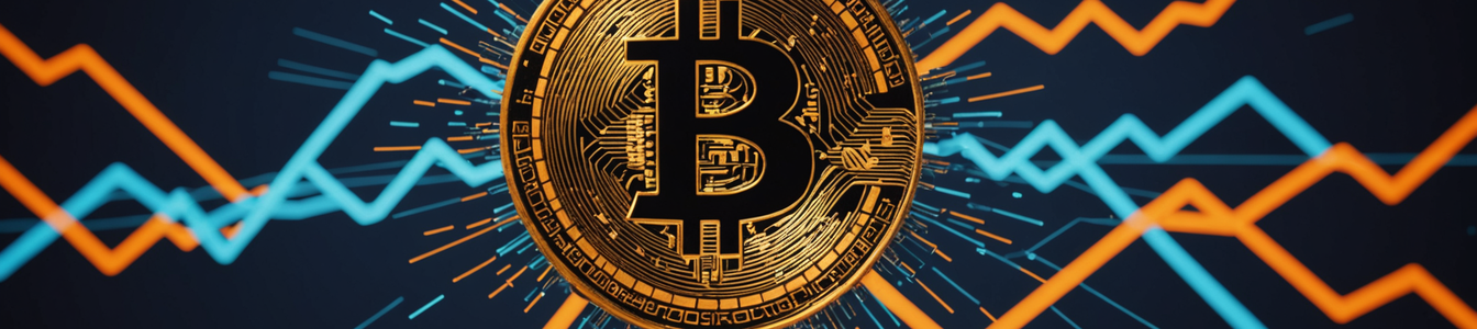 Imagen generada por IA para: Ondas de choque geopolíticas: Los mercados de cripto se ponen a prueba con la escalada de tensiones entre EE.UU. e Irán