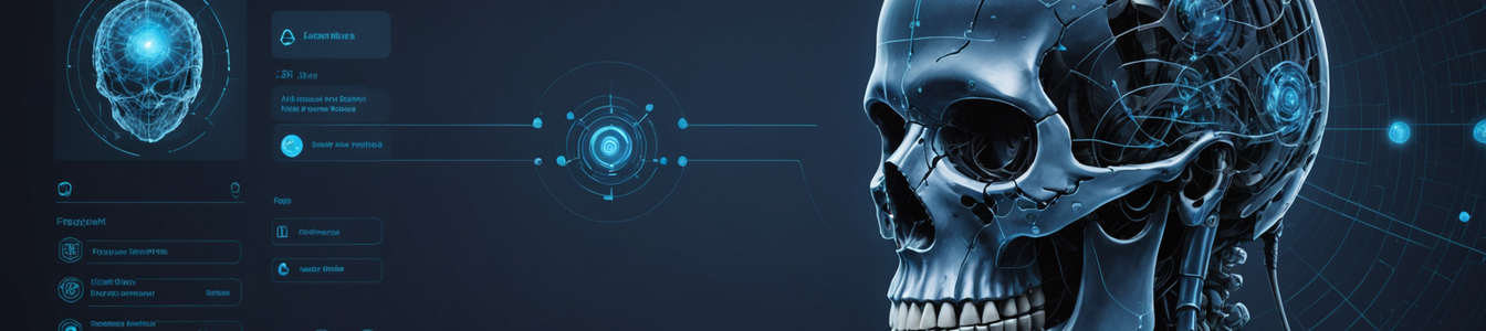 Imagen generada por IA para: Carrera armamentista en autenticación: Biometría craneal surge mientras se exponen fallos críticos en infraestructura