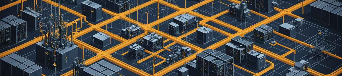 Imagen generada por IA para: Las sacudidas económicas exponen la fragilidad ciberfísica de las infraestructuras críticas