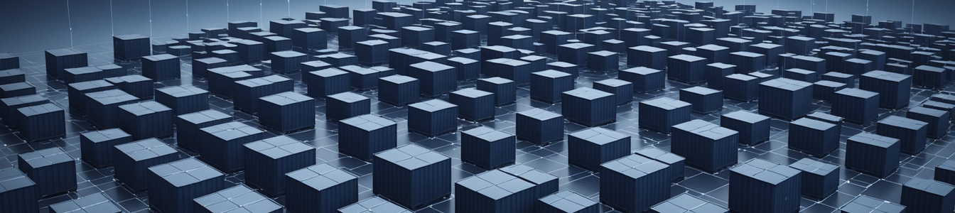 Imagen generada por IA para: Disrupciones portuarias exponen la frágil cadena de suministro de hardware de la nube