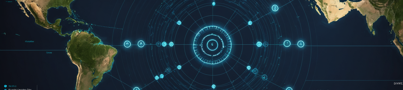 Imagen generada por IA para: Bloqueos Digitales: Cómo la Gestión de Identidades Geopolítica Redefine el Control de Acceso Marítimo