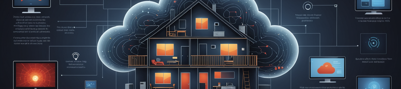 Imagen generada por IA para: El Gran Bloqueo: Cómo la Dependencia de la Nube Compromete la Seguridad y Fiabilidad del Hogar Inteligente