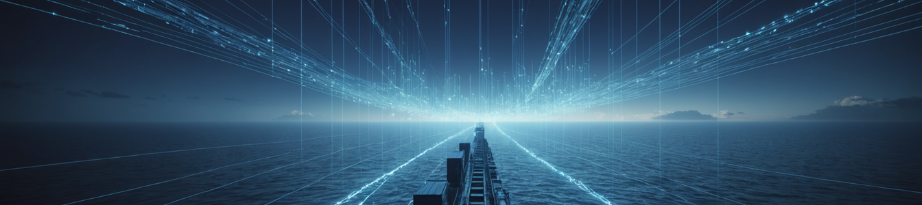 Imagen generada por IA para: Ataques marítimos amenazan la cadena física de suministro de la nube en puntos críticos