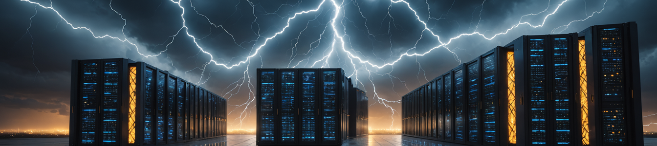 Imagen generada por IA para: El Colapso Energético de los Centros de Datos: Cuando la Ambición de la IA Choca con la Política Nacional