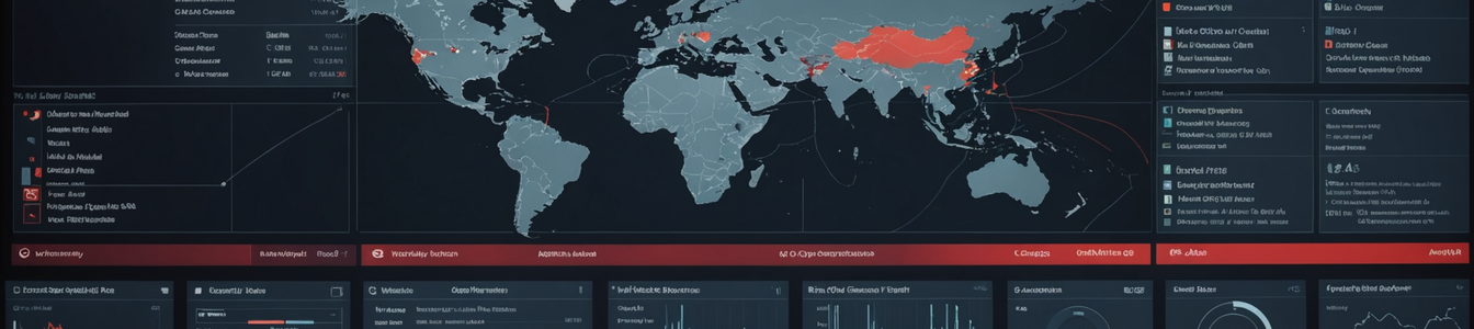 Imagen generada por IA para: Puntos críticos geopolíticos saturan los SOC mientras las tensiones globales alcanzan masa crítica