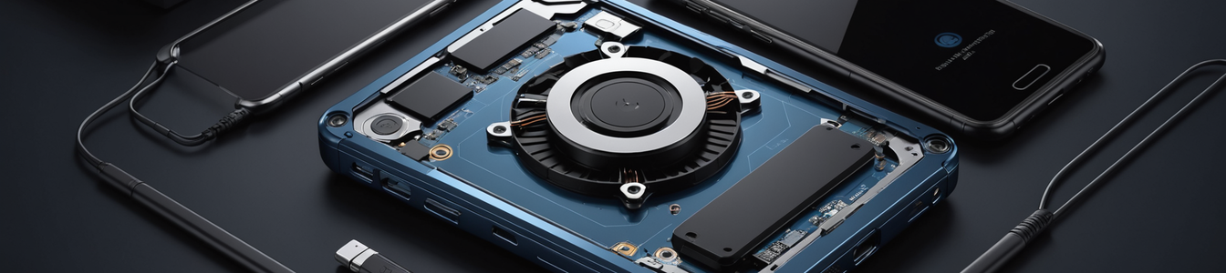 Imagen generada por IA para: Ventiladores y Megabaterías: La Nueva Frontera de Seguridad en Hardware