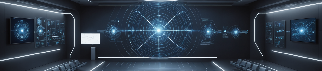 Imagen generada por IA para: La frontera física de la IA: Asegurando estadios, robots y réplicas médicas