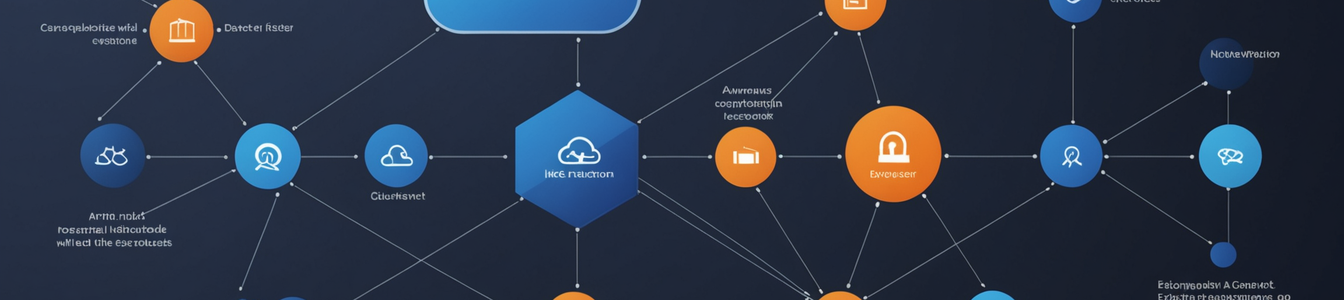 Imagen generada por IA para: Las jugadas estratégicas de los gigantes de la nube: Cómo AWS y Google afianzan la dependencia empresarial