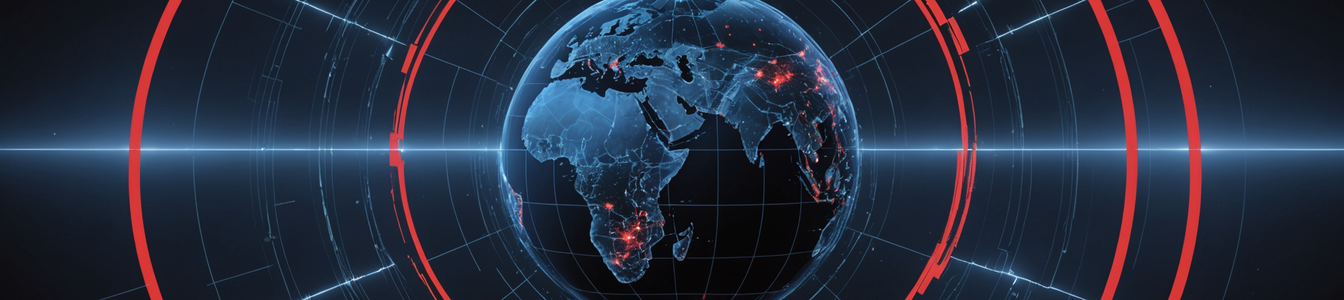 Imagen generada por IA para: Sitios de seguimiento político se convierten en objetivos principales en conflictos hacktivistas