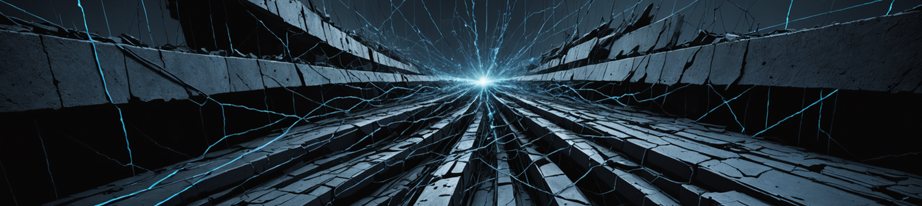 Imagen generada por IA para: Colapso Infraestructural: El Detonante Físico de Fallos en Redes Digitales