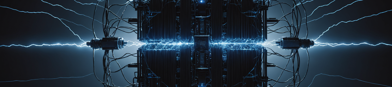 Imagen generada por IA para: Las batallas por la red eléctrica para centros de datos de IA crean vulnerabilidades críticas