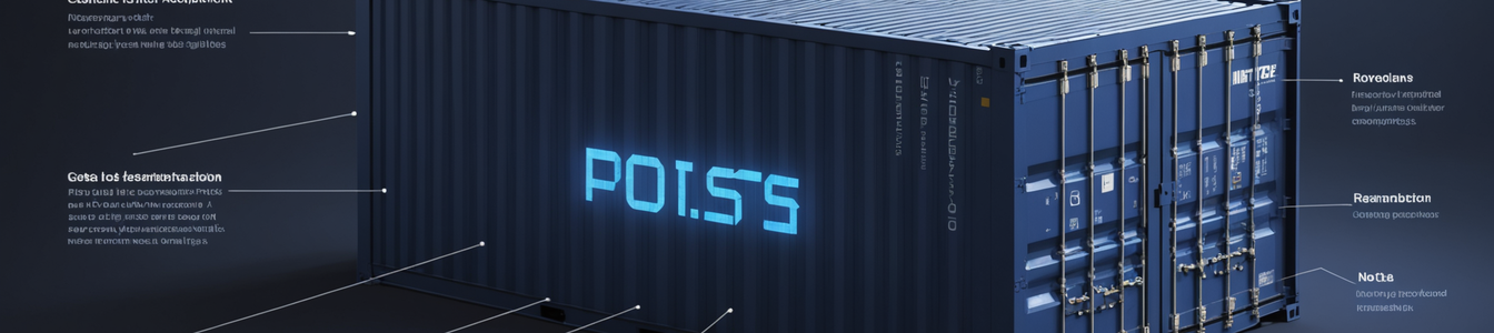 Imagen generada por IA para: La apuesta de India por contenedores: Un nuevo frente de ciberseguridad en la guerra geopolítica de la cadena de suministro