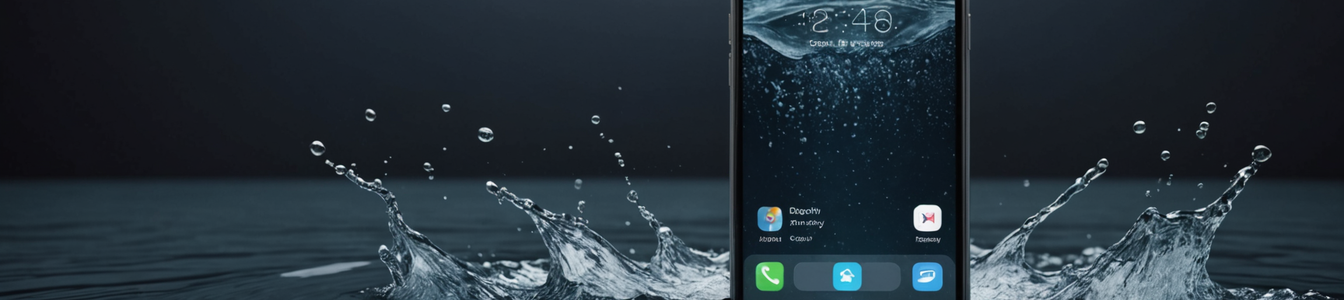 Imagen generada por IA para: Más allá del agua: cómo los daños físicos en smartphones generan riesgos de seguridad digital