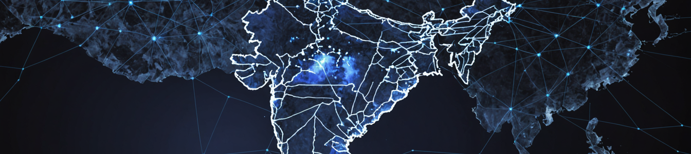 Imagen generada por IA para: Los despliegues digitales locales exponen brechas de seguridad en el marco nacional de India