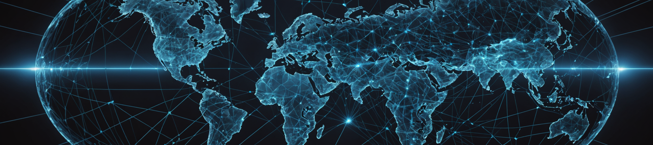 Imagen generada por IA para: Ondas expansivas de política comercial fuerzan realineamientos globales de ciberseguridad
