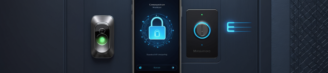 Imagen generada por IA para: Más allá de Matter: Aliro 1.0 y la nueva frontera de seguridad para el acceso digital