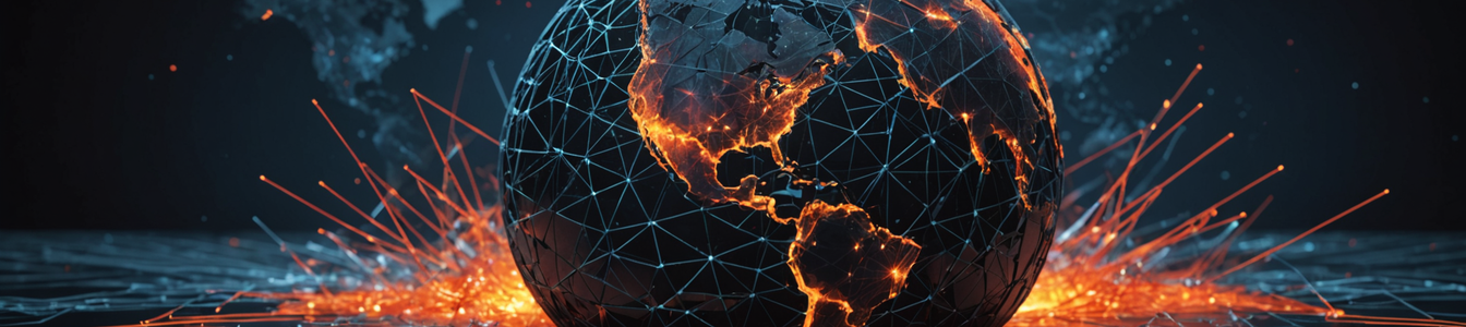 Imagen generada por IA para: Ondas de Soberanía: Cómo las Fracturas Geopolíticas Desestabilizan la Infraestructura Digital Global