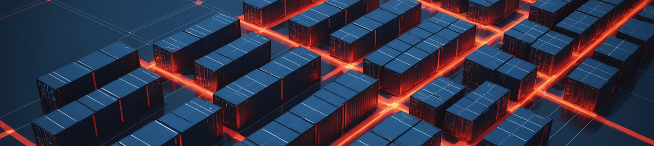 Imagen generada por IA para: Crisis en el Estrecho de Ormuz expone fragilidad de cadenas de suministro digitales