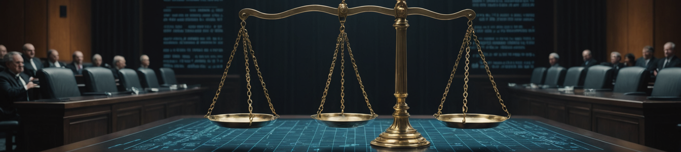 Imagen generada por IA para: La IA Judicial se Despliega Globalmente en Medio de una Crisis de Deepfakes y Riesgos de Seguridad Desconocidos