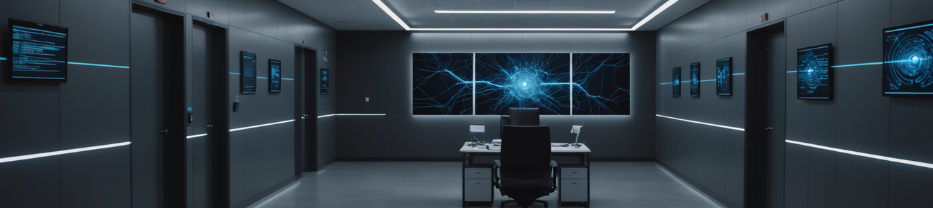 Imagen generada por IA para: La Purga Algorítmica: La Reestructuración con IA Genera Nuevos Vectores de Amenaza Interna