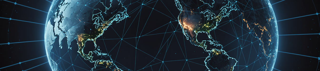 Imagen generada por IA para: Pacto Digital de la OMC y Gobernanza Blockchain: Nuevas Reglas para la Seguridad del Comercio Global